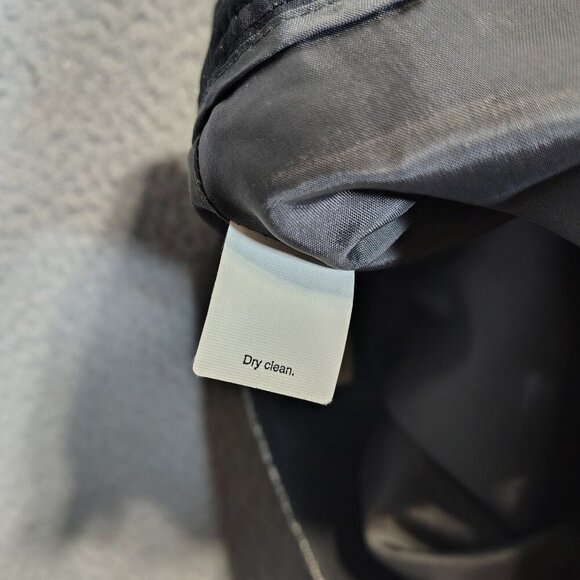 J.Crew Maxi Skirt Womens 4 Gray Wool Blend Tweed Side Slit Pencil Modest Vintage - Picture 10 of 11